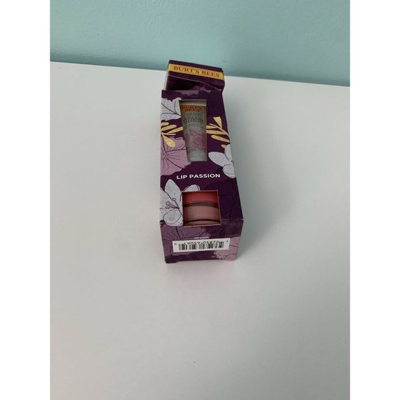 Burt's Bees Lip Passion Gift Set-Hydrating Oil-Overnight Intensive Lip Treatment - Picture 3 of 4